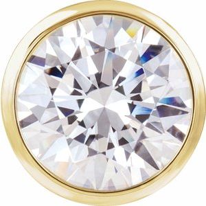 14K Yellow 1/2 CT Diamond Slide Pendant